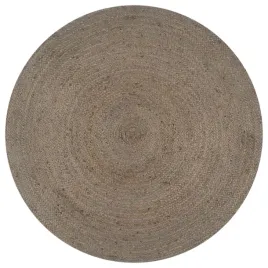 dywanik-z-juty-szary-150-cm-recznie-wykonany