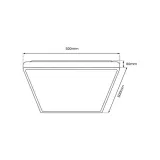 milagro-plafon-quadro-black-66w-glebokosc-produktu-50-cm