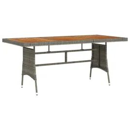 stol-ogrodowy-rattanowy-szary-160x70x72-cm