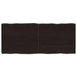 blat-drewniany-debowy-120x50x4cm-ciemny-braz