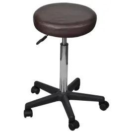 taboret-biurowy-comfort-plus-brazowy-52cm-355cm-regulowana-wysokosc