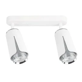 milagro-flower-white-chrome-spot-2xgu10