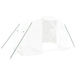 szklarnia-foliowa-3x2x2m-biala-z-drzwiami-100x185cm