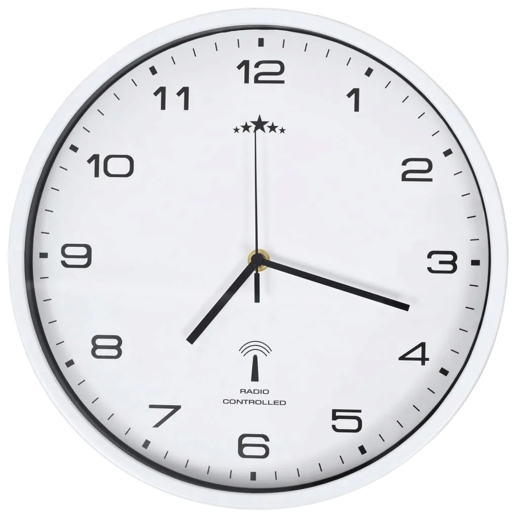 zegar-scienny-radiowy-31-cm-bialy-stan-nowy