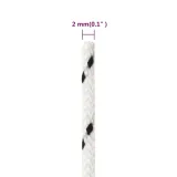 poliestrowa-linka-pleciona-2mm-biala-100m-stan-nowy
