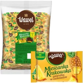 wawel-mieszanka-krakowska-galaretka-w-czekoladzie-owocowa-ananasowa-1kg