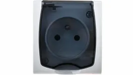 madera-gniazdo-hermetyczne-pojedyncze-z-u-ip44-klapka-przezroczysta-biala