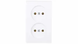 kappa-gniazdo-podwojne-b-u-biale-gw-2k-00