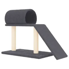 kocia-drabinka-z-tunelem-81x35x555cm-szary