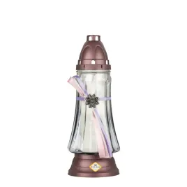 znicz-szklany-nagrobny-29cm-bordowy-dekoracyjny