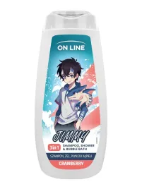 on-line-kids-jimmy-3w1-szampon-zel-plyn-do-kapieli-cranberry-400-ml