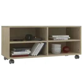 szafka-pod-tv-z-kolkami-dab-sonoma-90x35x35-plyta-wiorowa