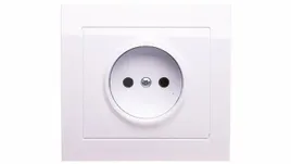 kier-gniazdo-pojedyncze-b-u-biale-gp-1w-00