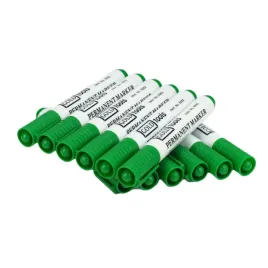 marker-zielony-okragly-permanentny-marker-permanentny-pisak-1-3mm-12-sztuk