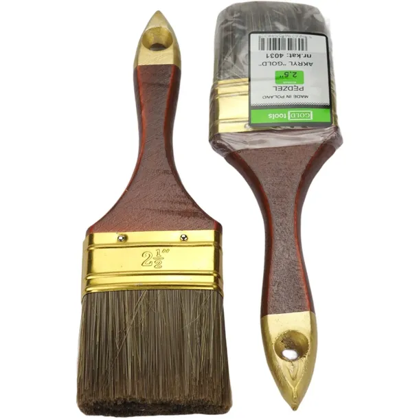 pedzel-akrylowy-plaski-gold-25-stan-nowy