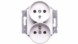 karre-gniazdo-podwojne-z-uziemieniem-kolor-bialy-90964671