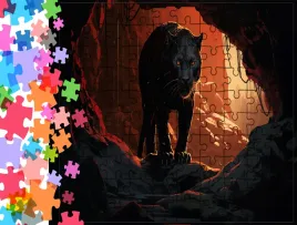 puzzle-tradycyjne-zwierzeta-pantera-producent