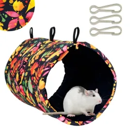 tunel-jaskinia-hamak-materacyk-podwieszany-do-klatki-materialowy-33x19cm