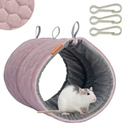 tunel-jaskinia-hamak-materacyk-podwieszany-do-klatki-materialowy-33x19cm