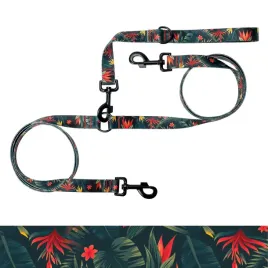 rozdzielnik-dwie-smycze-male-psy-158-m-tasma-15-cm-ukory-nadruk-wzorek