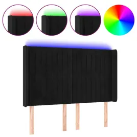 zaglowek-do-lozka-z-led-czarny-147x16x118-128-cm-aksamit