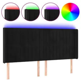 zaglowek-led-aksamitny-183x16x118-128-cm-czarny