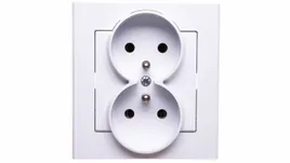 sonata-gniazdo-podwojne-z-u-biale-gp-2rz-00