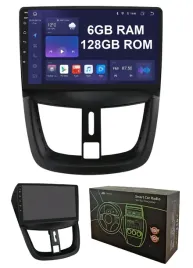 radio-2din-android-do-peugeot-207-6-128gb-dsp-carplay-bluetooth-usb-wifi