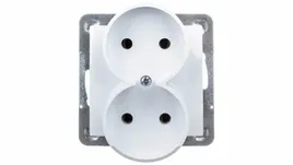 impresja-gniazdo-podwojne-b-u-biale-gp-2yr-m-00