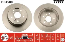 tarcza-ham-toyota-t-camry-trw-df4500