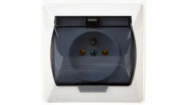 akcent-gniazdo-bryzgoszczelne-z-u-ip44-klapka-przezroczysta-biale-gph-1az