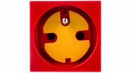 kos45-modul-gniazdo-pojedyncze-z-u-data-z-przeslonami-z-kluczem-czerw