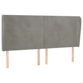 zaglowek-uszak-aksamitowy-163x23x118-128cm-jasnoszary