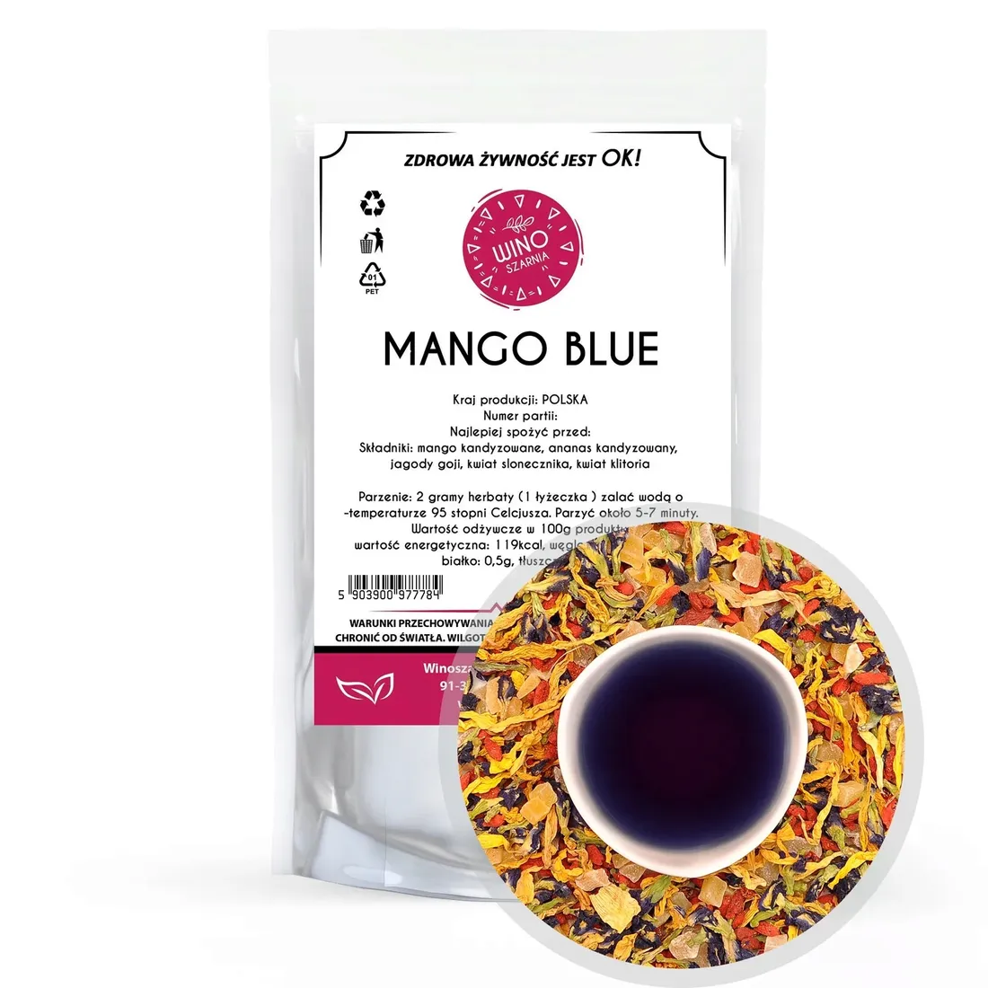 herbata-owocowa-mango-blue-tango-50g-niebieska