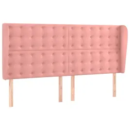 zaglowek-uszak-rozowy-203x23x118cm-aksamit