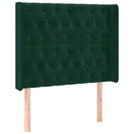 zaglowek-uszak-aksamitny-ciemnozielony-93x16x118-128-cm