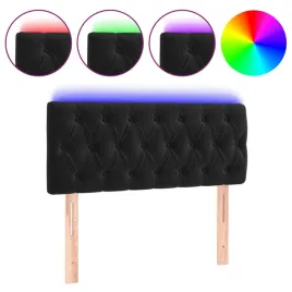 zaglowek-z-led-aksamitny-czarny-90x7x78-88-cm