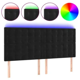 zaglowek-led-aksamitny-200x118-128cm-czarny