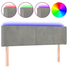 zaglowek-led-aksamitowy-147x16x78-88-jasnoszary