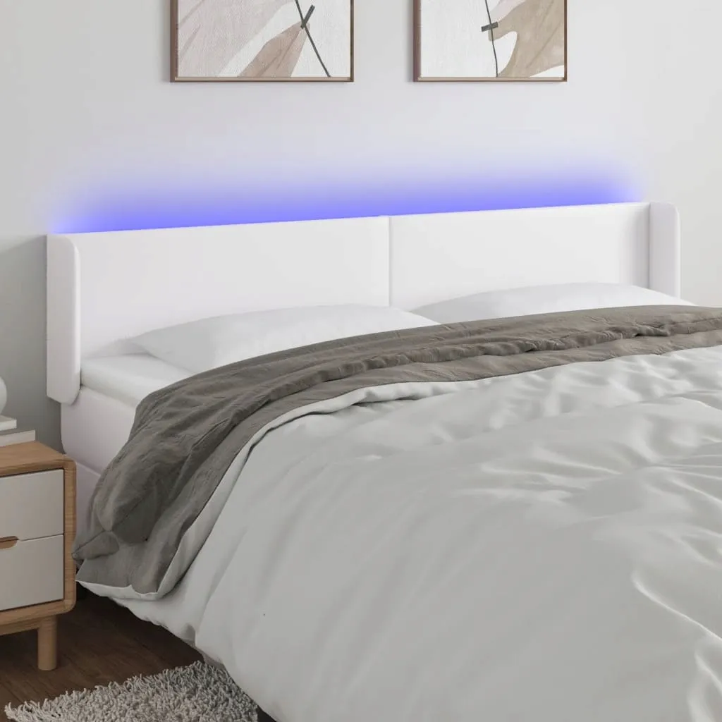 zaglowek-led-bialy-203x16x78-cm