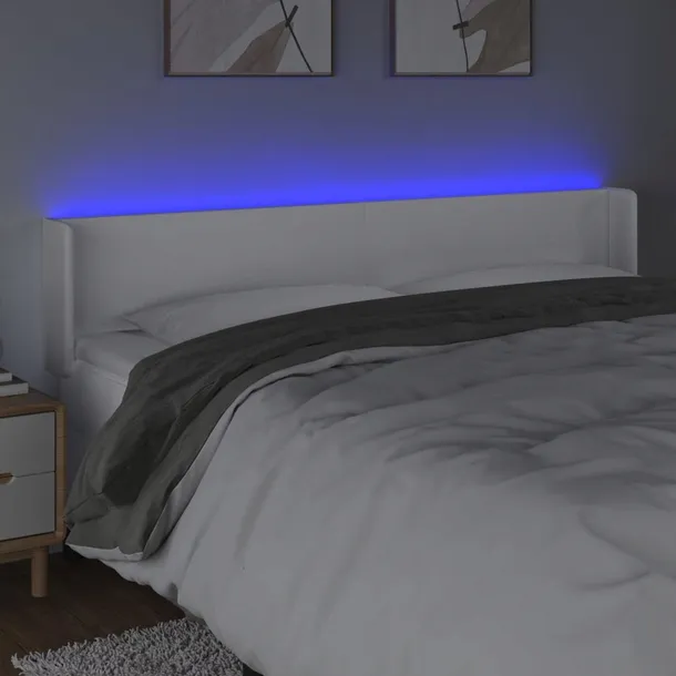 zaglowek-led-bialy-203x16x78-cm