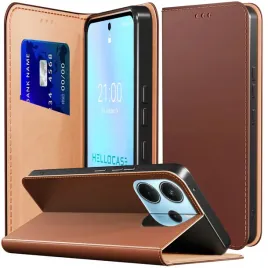 etui-z-klapka-do-xiaomi-redmi-note-14-5g-skorzane-brazowe-kabura-case