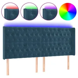 wezglowie-led-ciemnoniebieskie-203x16x118-128-cm