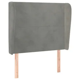 zaglowek-uszak-aksamitny-jasnoszary-83x23x118cm
