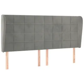 zaglowek-uszak-aksamit-jasnoszary-203x23x118-128-cm