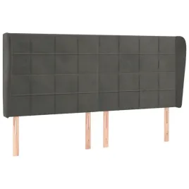 zaglowek-uszak-aksamit-ciemnoszary-183x23x118-128-cm