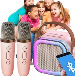 karaoke-bluetooth-dla-dzieci-bezprzewodowy-glosnik-i-2-mikrofony-do-zabawy