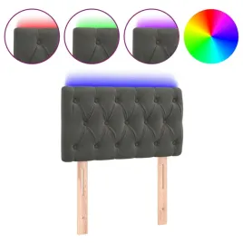 zaglowek-led-aksamitny-80x7x78-88-cm-ciemnoszary