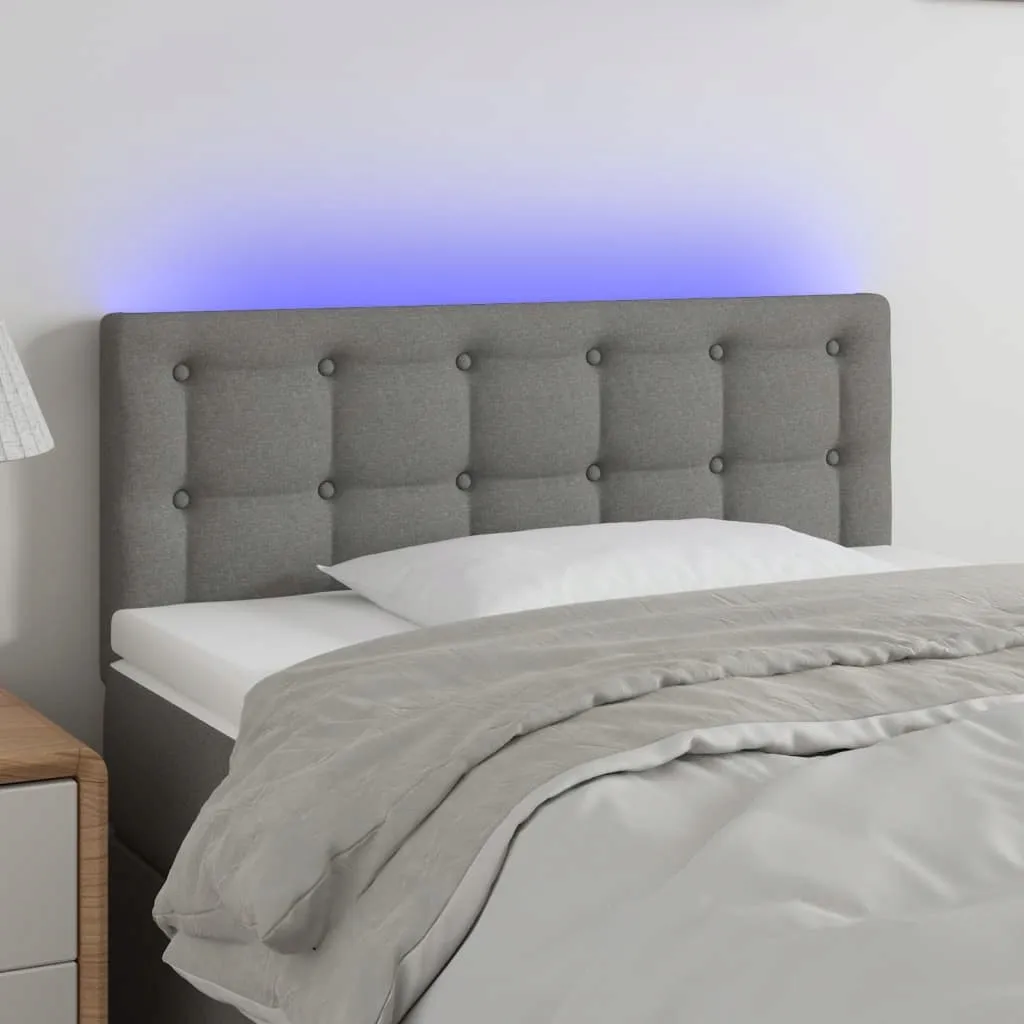 led-zaglowek-90x5x78cm-ciemnoszary