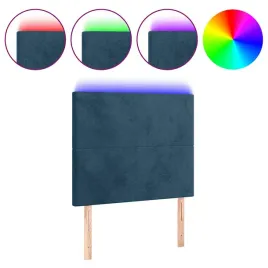 zaglowek-led-aksamitny-100x118-128-cm-ciemnoniebieski